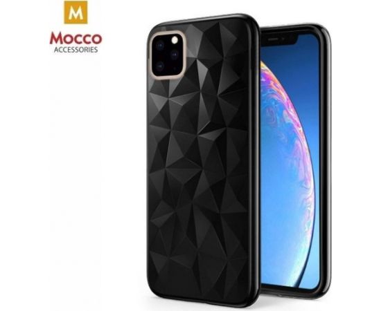 Mocco Trendy Diamonds Silikona Apvalks Priekš Apple iPhone 11 Pro Melns