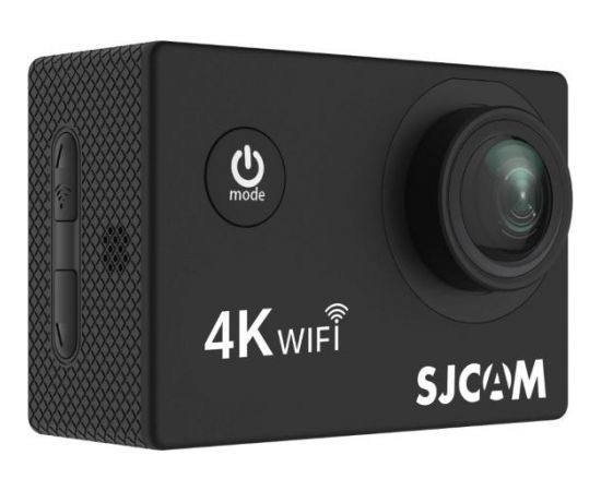 SJCam SJ4000 AIR 4K Wi-Fi Ūdendroša 30m Sporta Kamera 16MP 170 grādi 1080p HD 30fps 2.0" LCD Ekrāns Melna