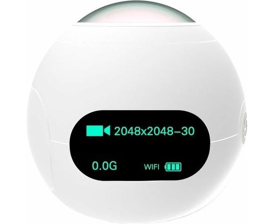 SJCam SJ360 Wi-Fi Панорамическая / VR Спорт Камера 12MP 220°-360° широкого угла линза 2K HD 0.83" Oled Белая