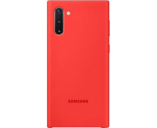 Samsung Galaxy Note 10 Silicone Cover Red