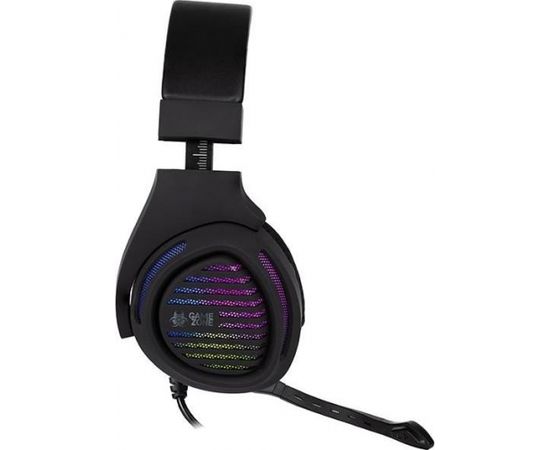 austiņas TRACER GAMEZONE Aligator RGB rainbow LED