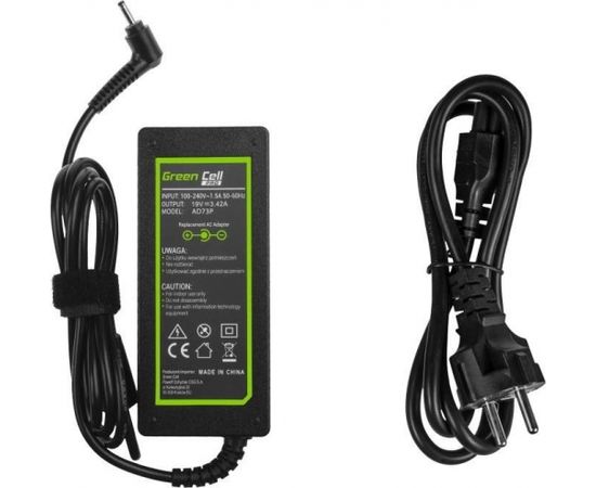 Charger Green Cell PRO 19V 3.42A 65W for Acer Aspire S7 S7-392 S7-3