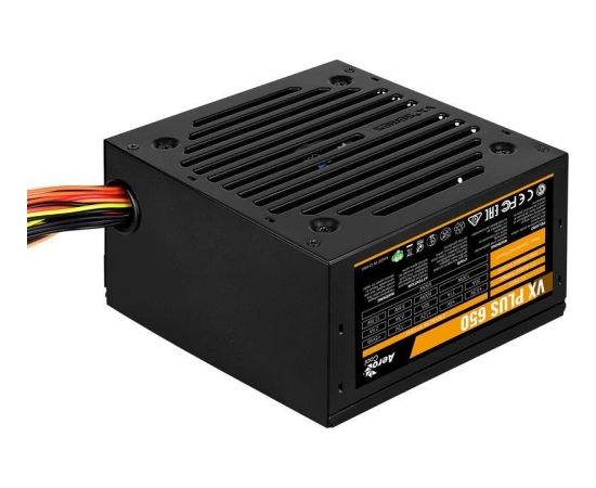 PSU AeroCool VX-650 PLUS 650W, Silent 120mm fan with Smart control