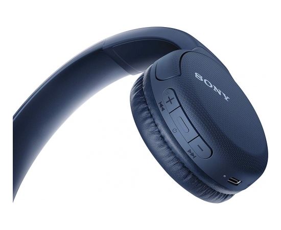 Sony WH-CH510 Blue Wireless On-Ear Headphones