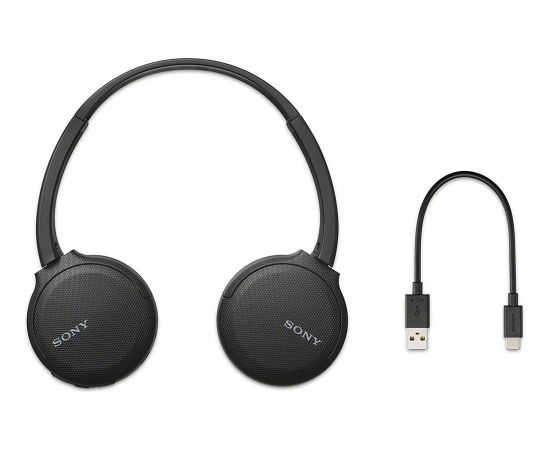 Sony WH-CH510 Black bezvadu On-Ear austiņas