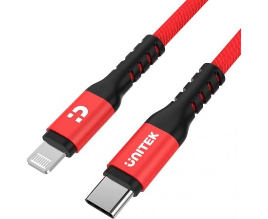 Unitek Cable 1M MFI Pro Lighning / USB C; C14060RD