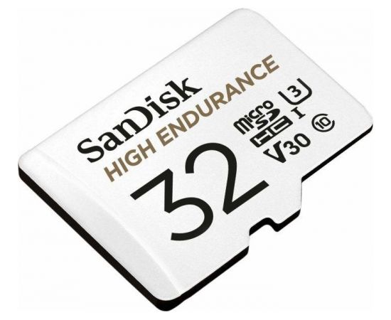 SANDISK HIGH ENDURANCE(recorders and monitoring) microSDHC 32GB V30 with adapter