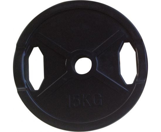 15kg svaru disks melns gumijots ø50mm WP006