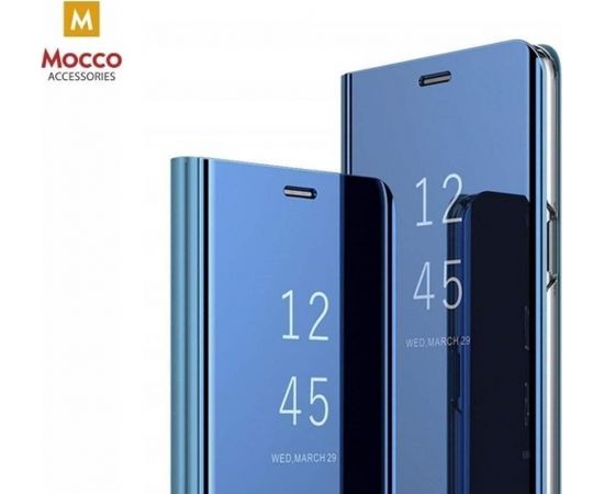 Mocco Clear View Cover Case Grāmatveida Maks Telefonam Samsung N970 Galaxy Note 10 Zils
