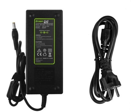 Charger / AC Adapter Green Cell PRO 19V 6.32A 120W for Acer Aspire 7552G 7745G 1.7 X5.5MM (Ir veikalā)