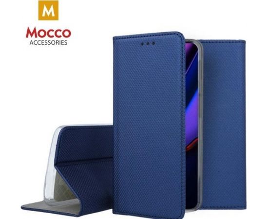 Mocco Smart Magnet Book Case Grāmatveida Maks Telefonam Apple iPhone 11 Pro Zils