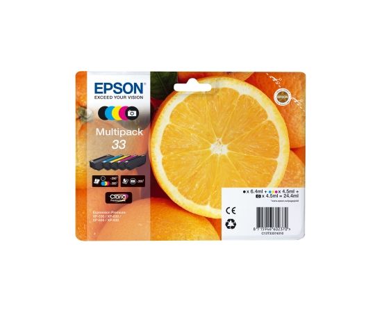 Epson Ink 5 Color Multipack No.33 (C13T33374011)