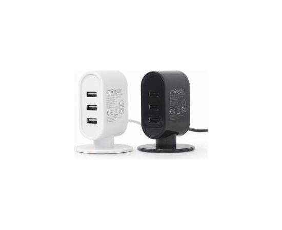 EnerGenie USB Desktop Charger Black/White Mix