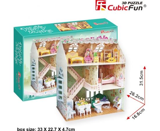 Cubic Fun CubicFun 3D Leļļu māja Dreamy