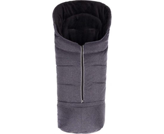 Fillikid Sleeping Bag Art.6695-97 Mellange Dark Grey  Bērnu ziemas siltais guļammaiss 100x45 cm