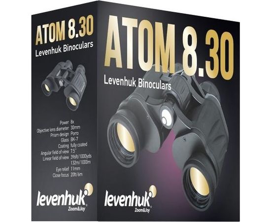 Levenhuk Atom 8x30 Binoculars