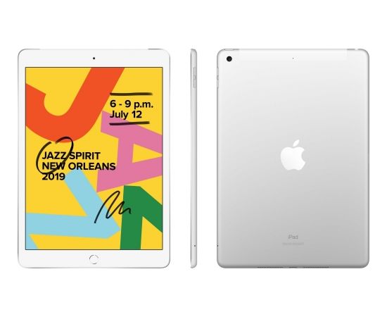Apple iPad 10,2" 32GB WiFi + 4G, silver (2019)