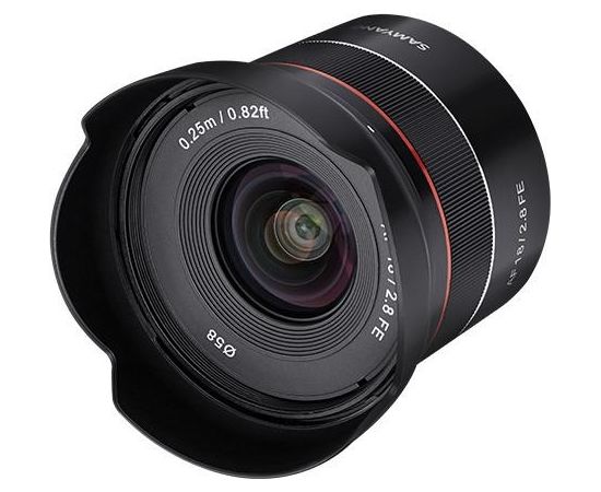 Samyang AF 18mm f/2.8 FE objektīvs priekš Sony