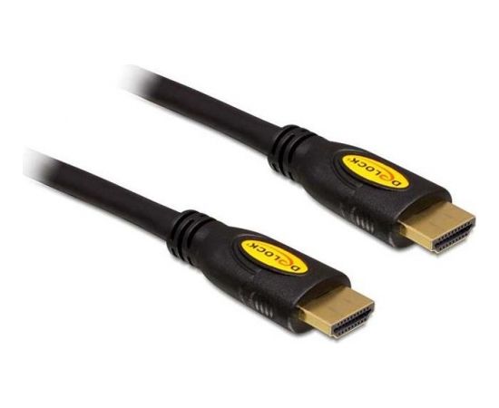 Delock Cable High Speed HDMI with Ethernet - HDMI-A male > HDMI-A male 4K 1.5m