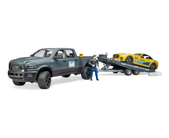 BRUDER auto RAM 2500 Power Wagon with trailer, 2504