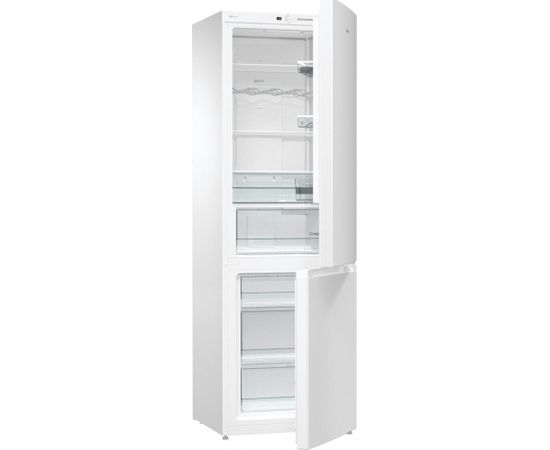 Gorenje Refrigerator NRK6191GHW4 Free standing, Combi, Height 185 cm, A+, No Frost system,   net capacity 222 L, Freezer net capacity 85 L, 42 dB, White