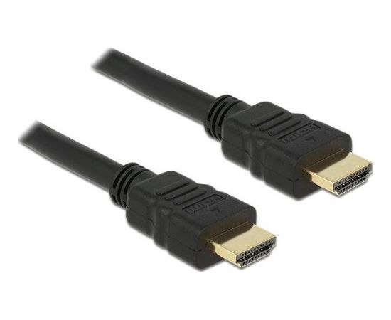 Delock Cable High Speed HDMI with Ethernet - HDMI A male > HDMI A male 4K 1m