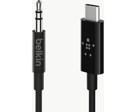 Belkin USB-C to 3.5 mmAudio Cable, Black