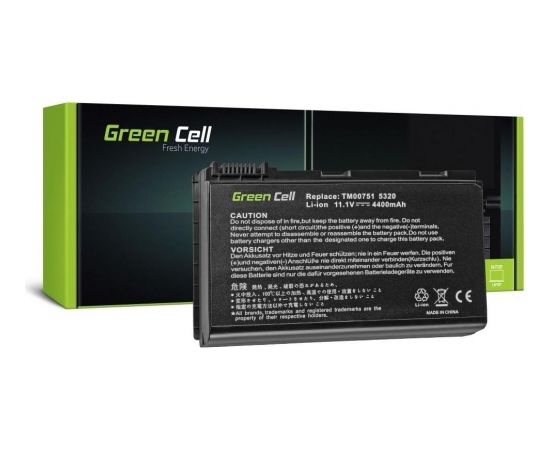 Battery Green Cell for Acer Extensa 5220 5620 5520 7520 GRAPE3