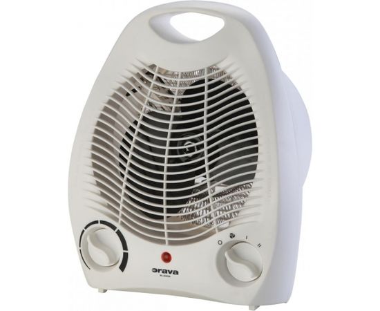 ORAVA VL-200 A Fan heater, Number of power levels 2, 1000/ 2000 W, White