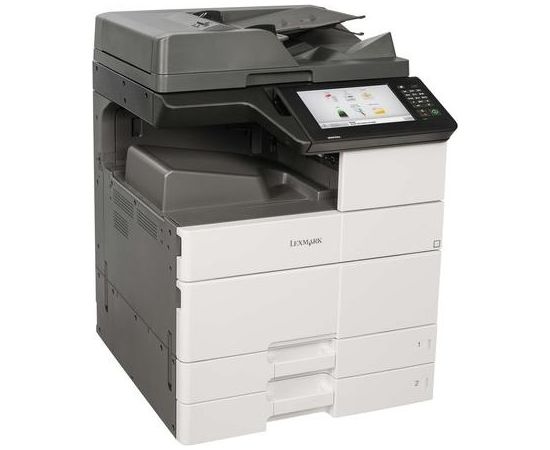 Lexmark MX910de Mono, Laser, Multifunction printer, Black, White, Black, A3, Yes, USB 2.0 Specification Hi-Speed Certified (Type B) Front USB 2.0 Specification Hi-Speed Certified port (Type A) Ethernet 10/100/1000, 1200x1200 DPI, Yes, 45 ppm ipm