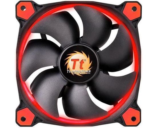 CASE FAN 120MM RED LED/RIING/CL-F038-PL12RE-A THERMALTAKE