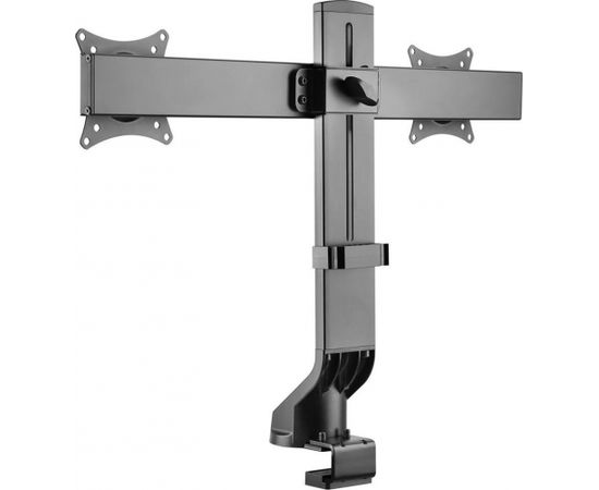 Monitoru kronšteins Maclean MC-854 Holder for two monitors double 17 ''-27'' 14kg VESA 75x75 100x100