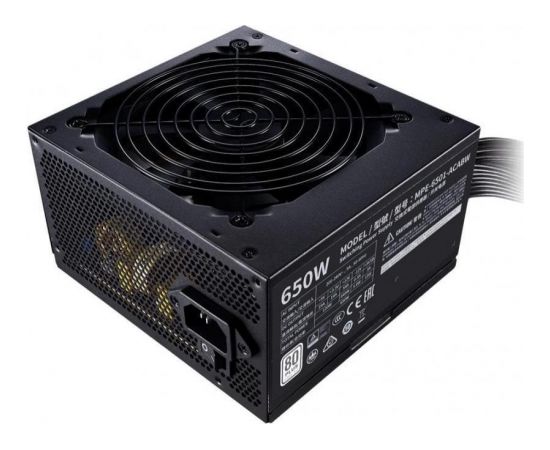 COOLER MASTER 650W Efficiency 80 PLUS PFC Active MTBF 100000h