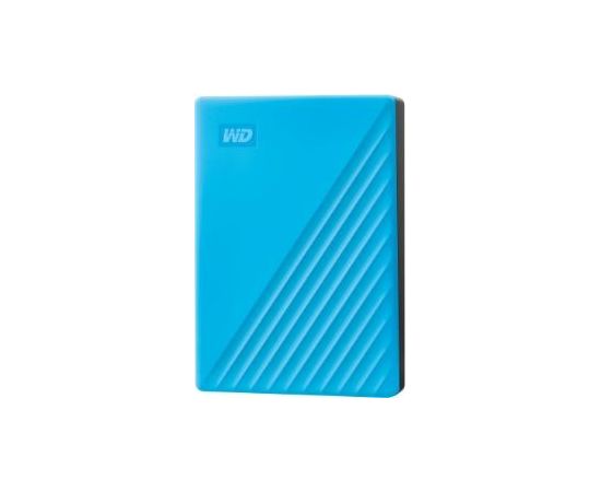 External HDD WD My Passport 2.5'' 4TB USB 3.2 Blue Внешние жесткие диски