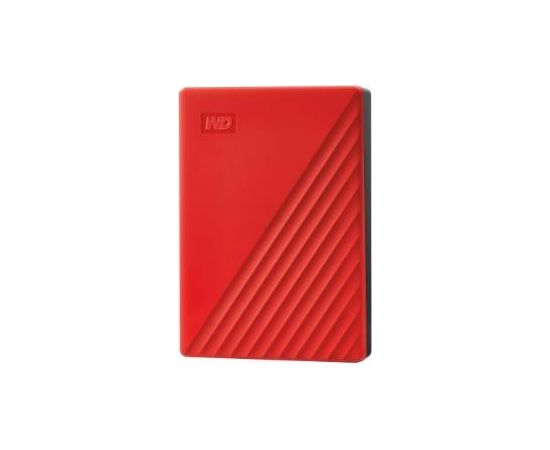 External HDD WD My Passport 2.5'' 4TB USB 3.2 Red
