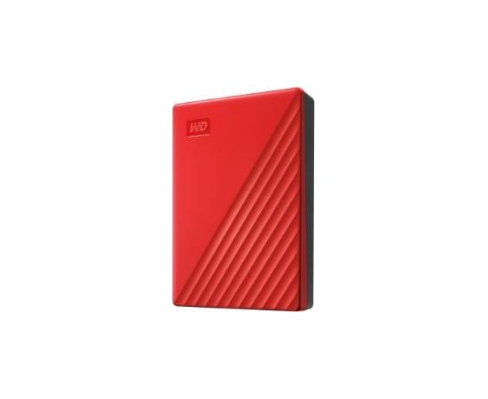 External HDD WD My Passport 2.5'' 4TB USB 3.2 Red