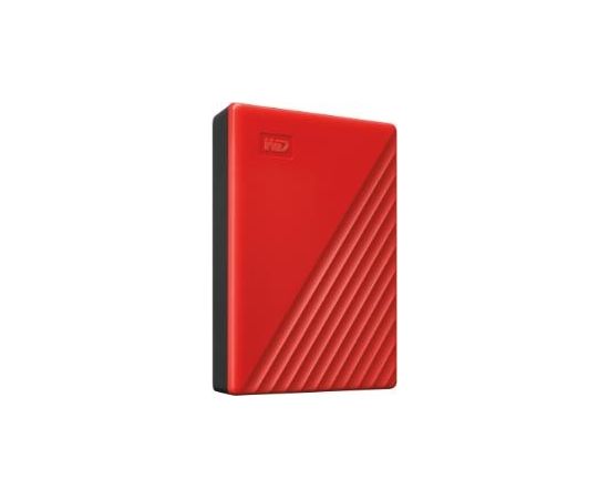 External HDD WD My Passport 2.5'' 4TB USB 3.2 Red
