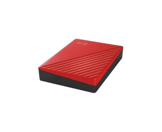 External HDD WD My Passport 2.5'' 4TB USB 3.2 Red