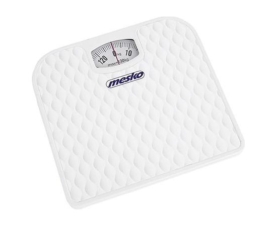 Mesko MS 8160 Bathroom scales, Capacity 130 kg, White