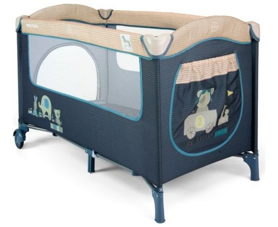 Ceļojumu gultiņa Milly Mally Mirage Blue Toys (0448)