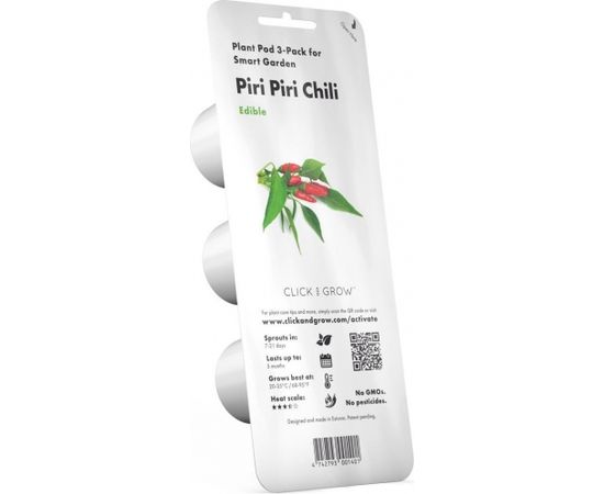 Click & Grow Smart Garden refill Piri Piri Chili Pepper 3pcs