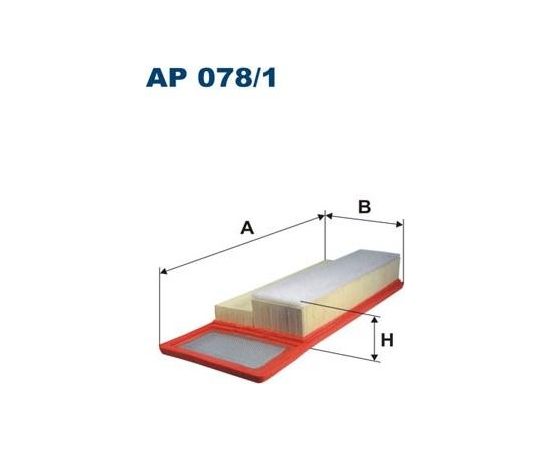 Filtron Gaisa filtrs AP078/1