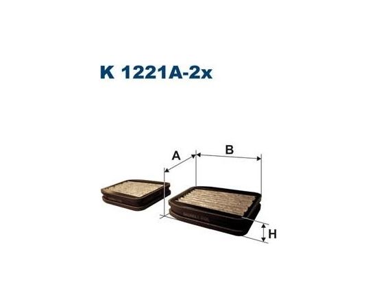 Filtron Salona filtrs K1221A-2X