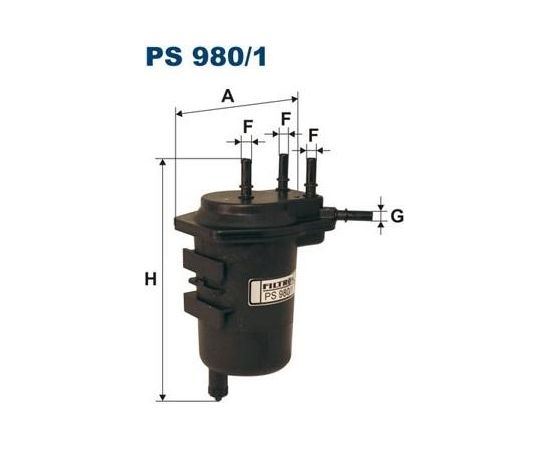 Filtron Degvielas filtrs PS980/1