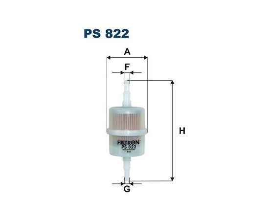 Filtron Degvielas filtrs PS822