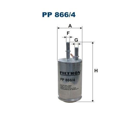 Filtron Degvielas filtrs PP866/4