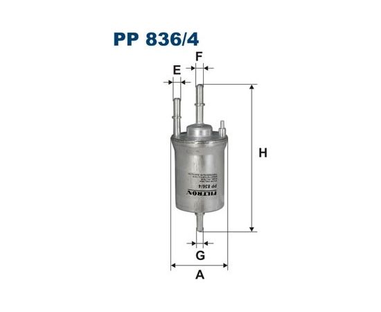 Filtron Degvielas filtrs PP836/4