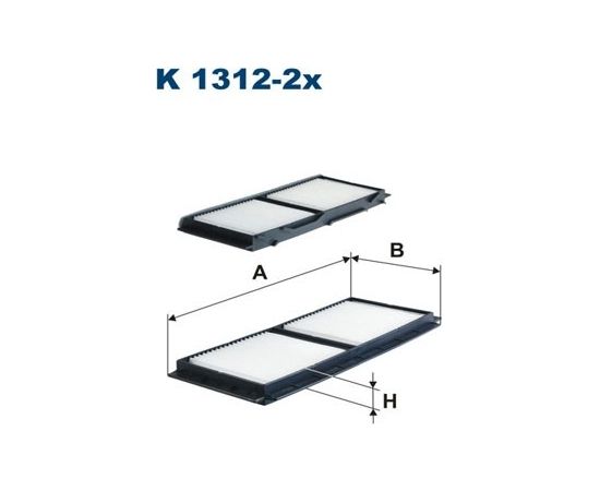 Filtron Salona filtrs K1312-2X