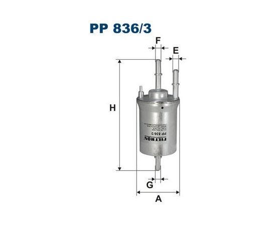 Filtron Degvielas filtrs PP836/3