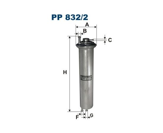 Filtron Degvielas filtrs PP832/2